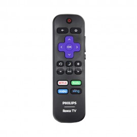 Genuine Philips 101018E0025 4K UHD Smart TV Remote w/Builtin Shortcuts (USED)