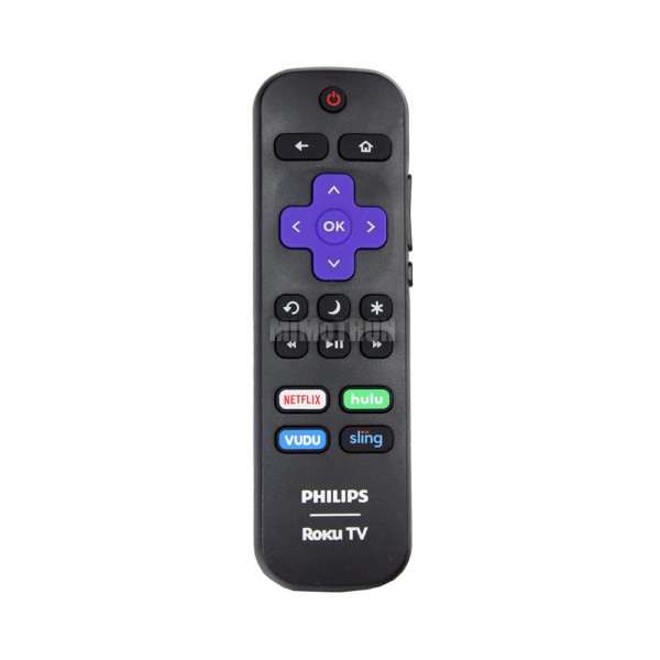 Genuine Philips 101018E0025 4K UHD Smart TV Remote w/Builtin Shortcuts (USED)