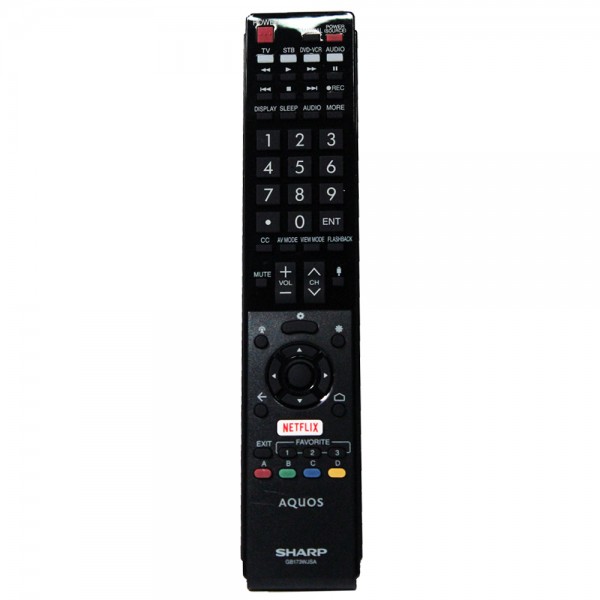 Genuine Sharp Aquo GB173WJSA Smart TV Remote Control (USED)