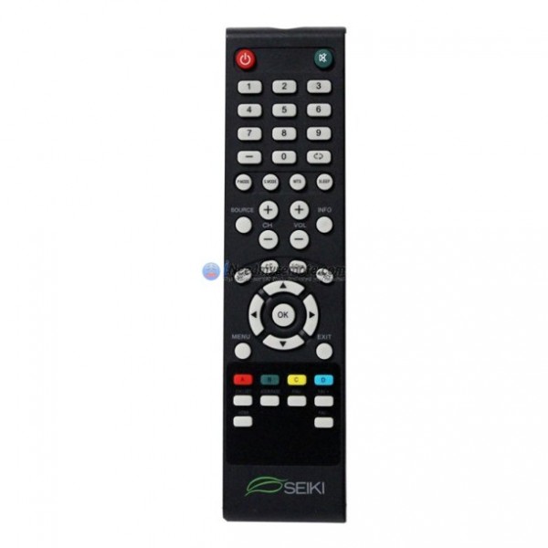 Genuine Seiki 845-045-03B01 TV Remote Control by Mimotron (Refurbished)